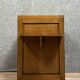 Art Deco period bar cabinet / trolley on wheels in oak circa 1940