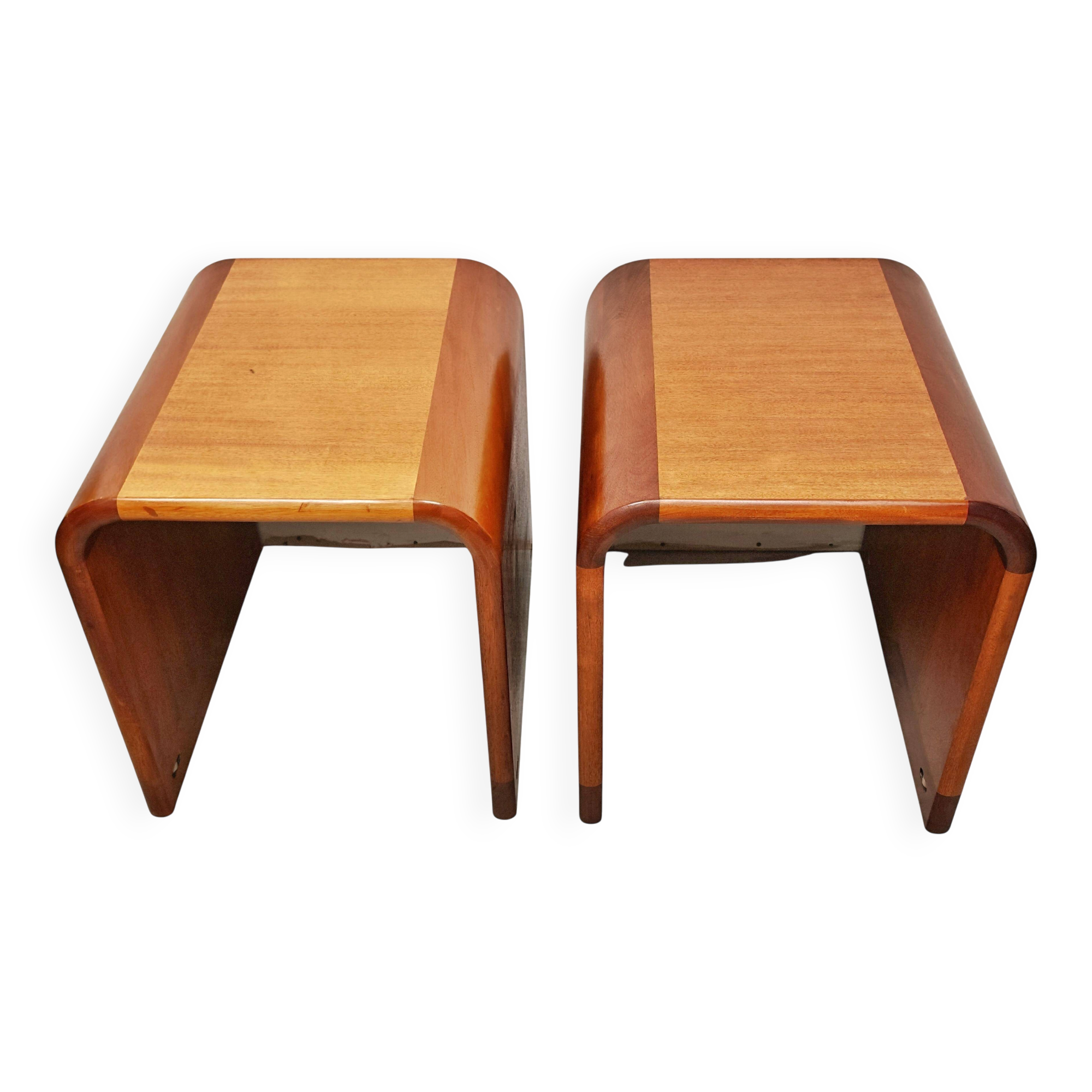 Mid Century Modern side table or bedside table by Magnus Olesen, 1960s