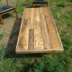 Rustic coffee table firm atmosphere