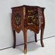 Marquetry chest of drawers with inlay in Louis XV style