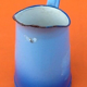 1940s Enamelled sheet metal pitcher