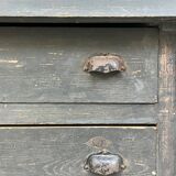 Meuble de métier patiné, rénové