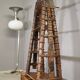 Ancient Indian library made of teak wood