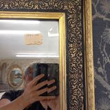 Napoleon III period mirror 178 x 126