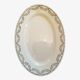 Grand Plat ovale Terre de Fer (36 cm) vers 1900