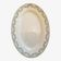 Large oval dish in ironstone (36 cm) circa 1900
