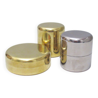 Trois boîtes Ezio Didone Valenti 1970