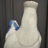 Virgin giving birth in 19th century earthenware St. Mary