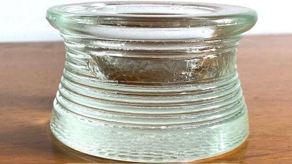 Vide-poche presse-papier verre vintage