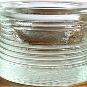 Vintage glass paperweight tray