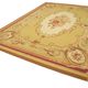 Handmade European Vintage Aubusson Kilim 267 cm x 371 cm
