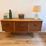 Light oak enfilade