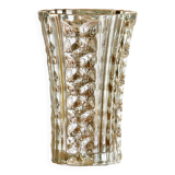 Large Reims crystal vase