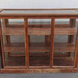 Antique wooden jeweller's display case