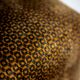 Foam and velvet heater "amber", convertible, France, circa 1970.