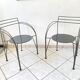 Armchairs Lune d'argent design Pascal Mourgue edition Fermob
