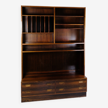 Bookcase Made In Rosewood By Hundevad Møbelfabrik From 1960s