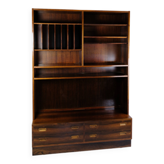 Bookcase Made In Rosewood By Hundevad Møbelfabrik From 1960s