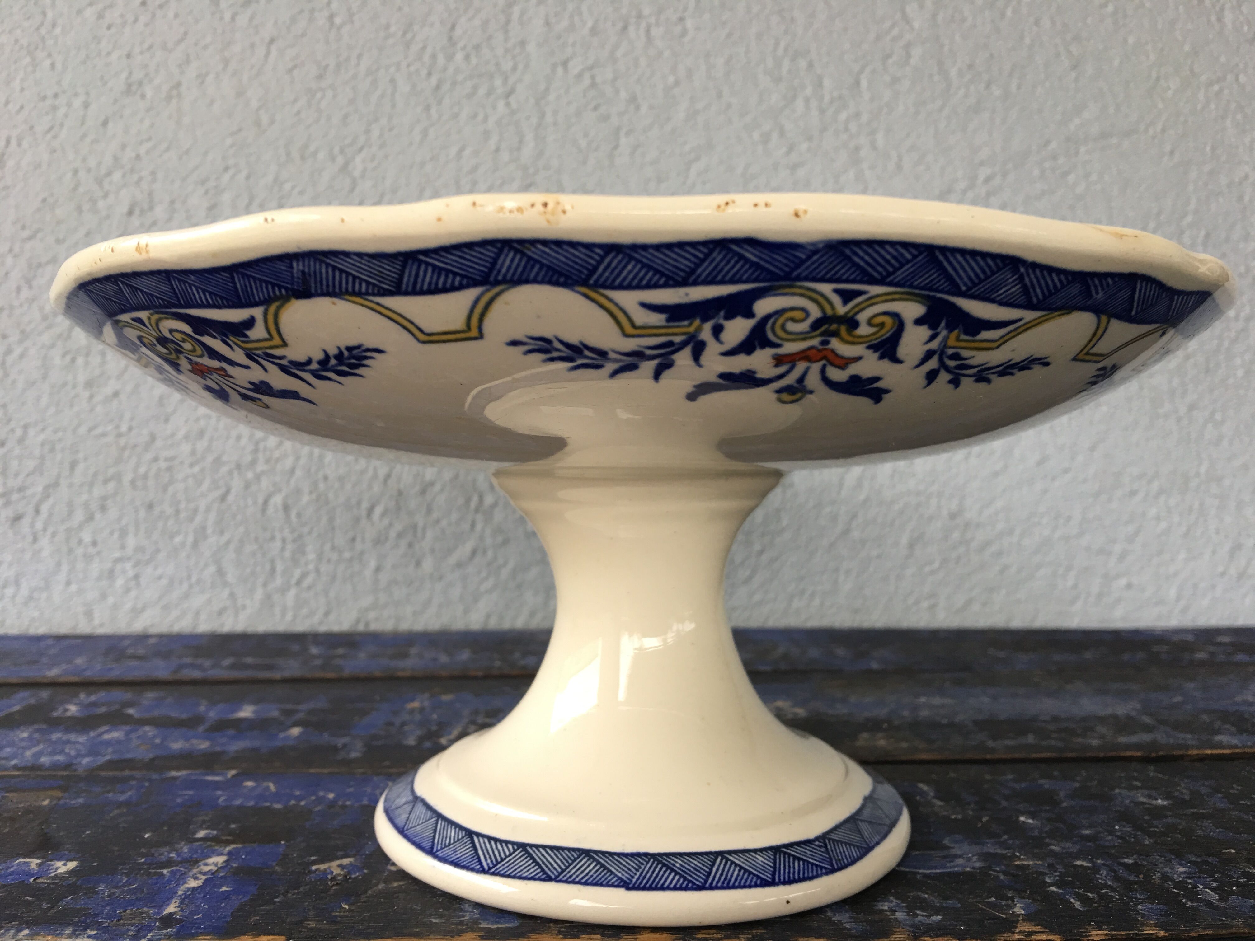 Compotier earthenware in the early 20th century