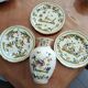 Vase and plates Old Moustiers