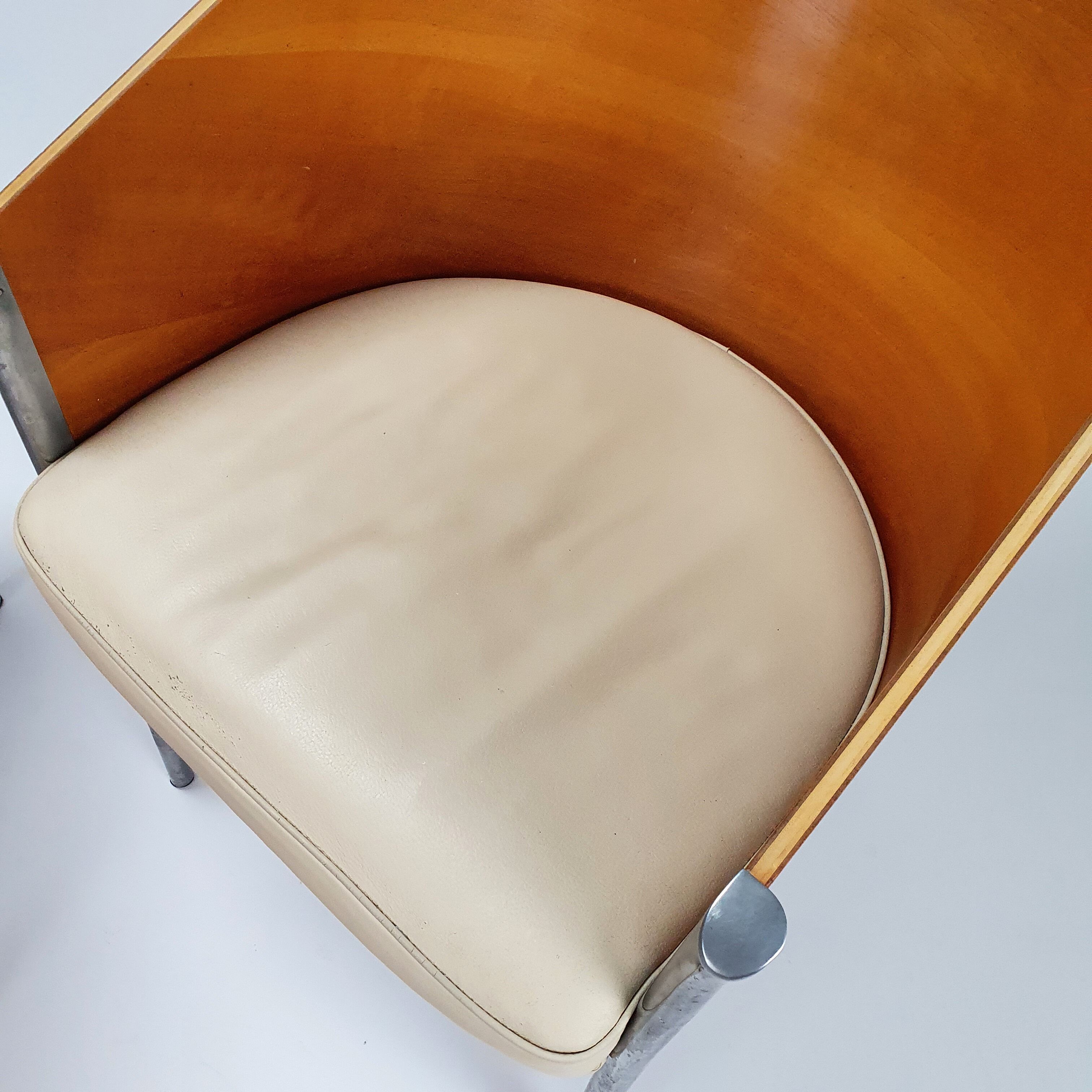 Set of 4 King Costes Dining chairs by Philippe Starck for Aleph, 1980s