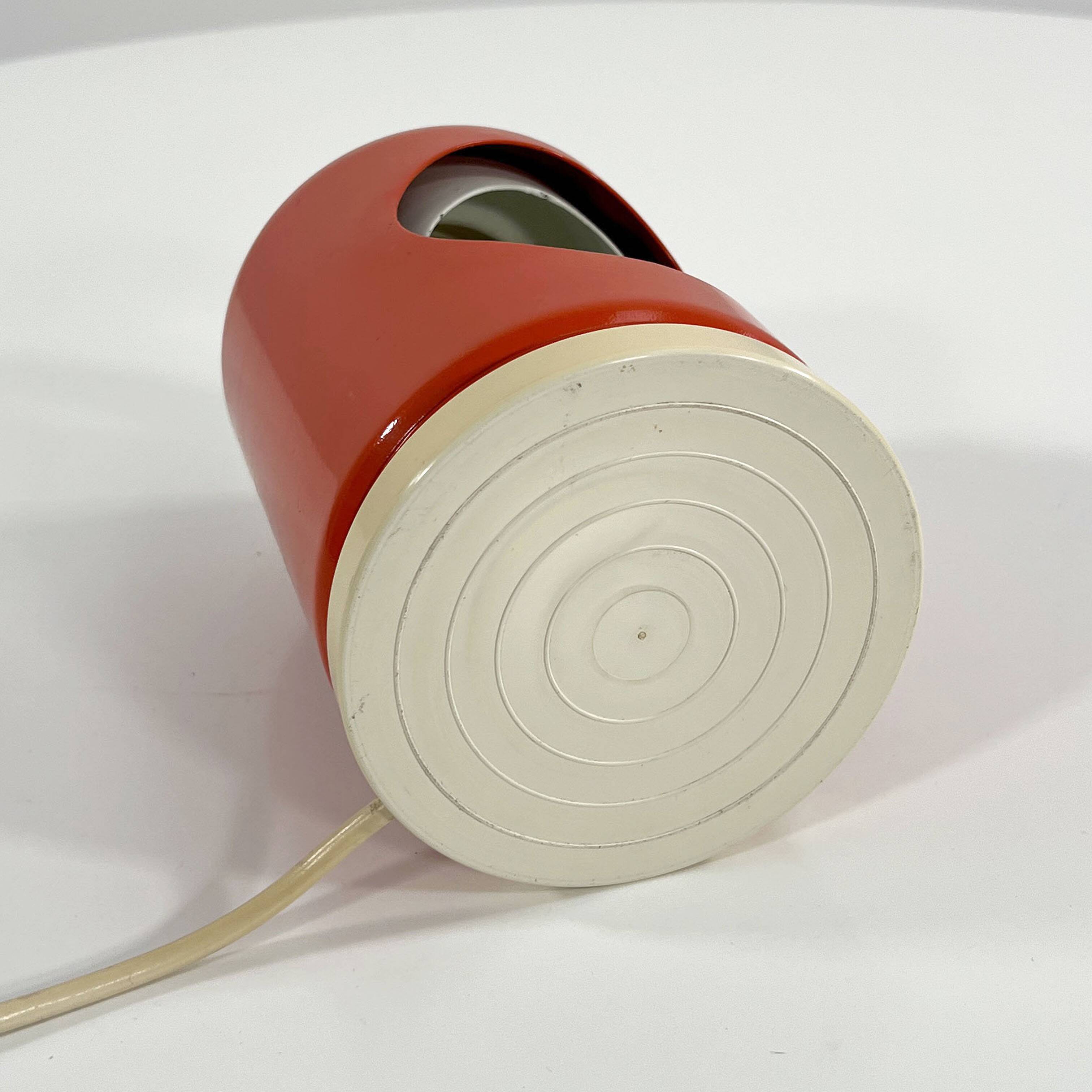 Orange Eclipse Table Lamps by Goffredo Reggiani for Reggiani, 1960