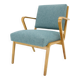 1960s Selman Selmanagic armchair by VEB Deutsche Werkstätten Hellerau, Germany