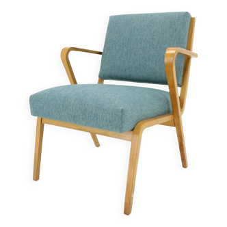 1960s Selman Selmanagic armchair by VEB Deutsche Werkstätten Hellerau, Germany