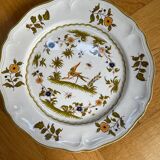Set of two Moulin des loups plates
