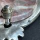 Base or support in marble and bronze silvered Louis XV-Rocaille style