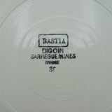 Digoin Sarreguemines hollow plates