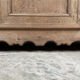 Bleached solid oak sideboard / buffet cabinet – 204 cm