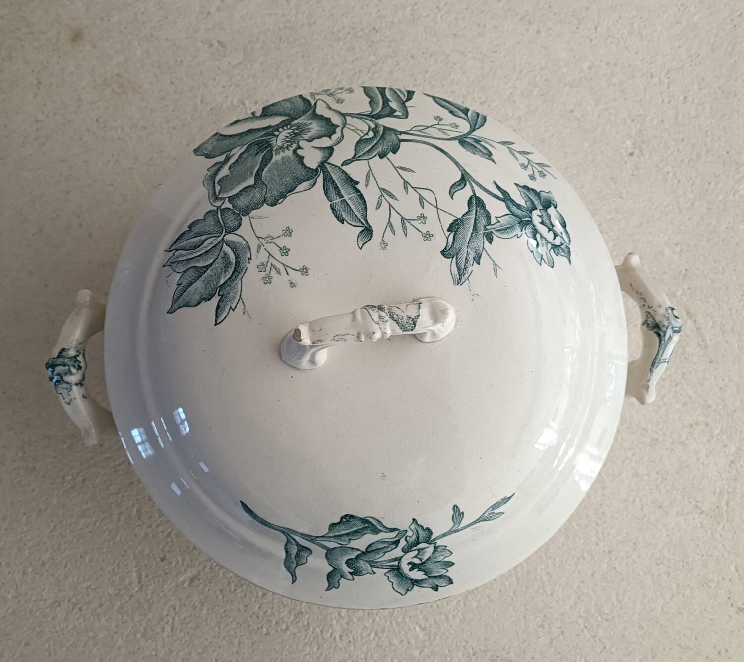 Lyon iron earth soup tureen