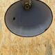 Vintage wall lamp in enamelled sheet metal