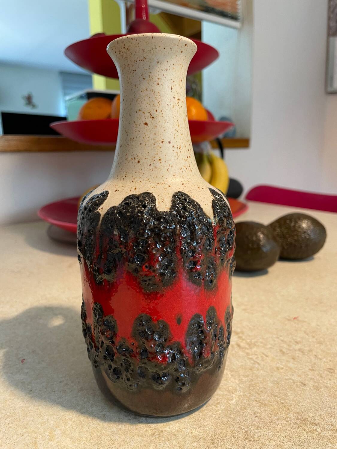 Vase BAY Fat-Lava W-Germany