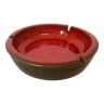 Ashtray empty pocket koramic ceramic red and black