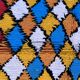 Tapis Marocain Boucherouite coloré - 107 x 191 cm
