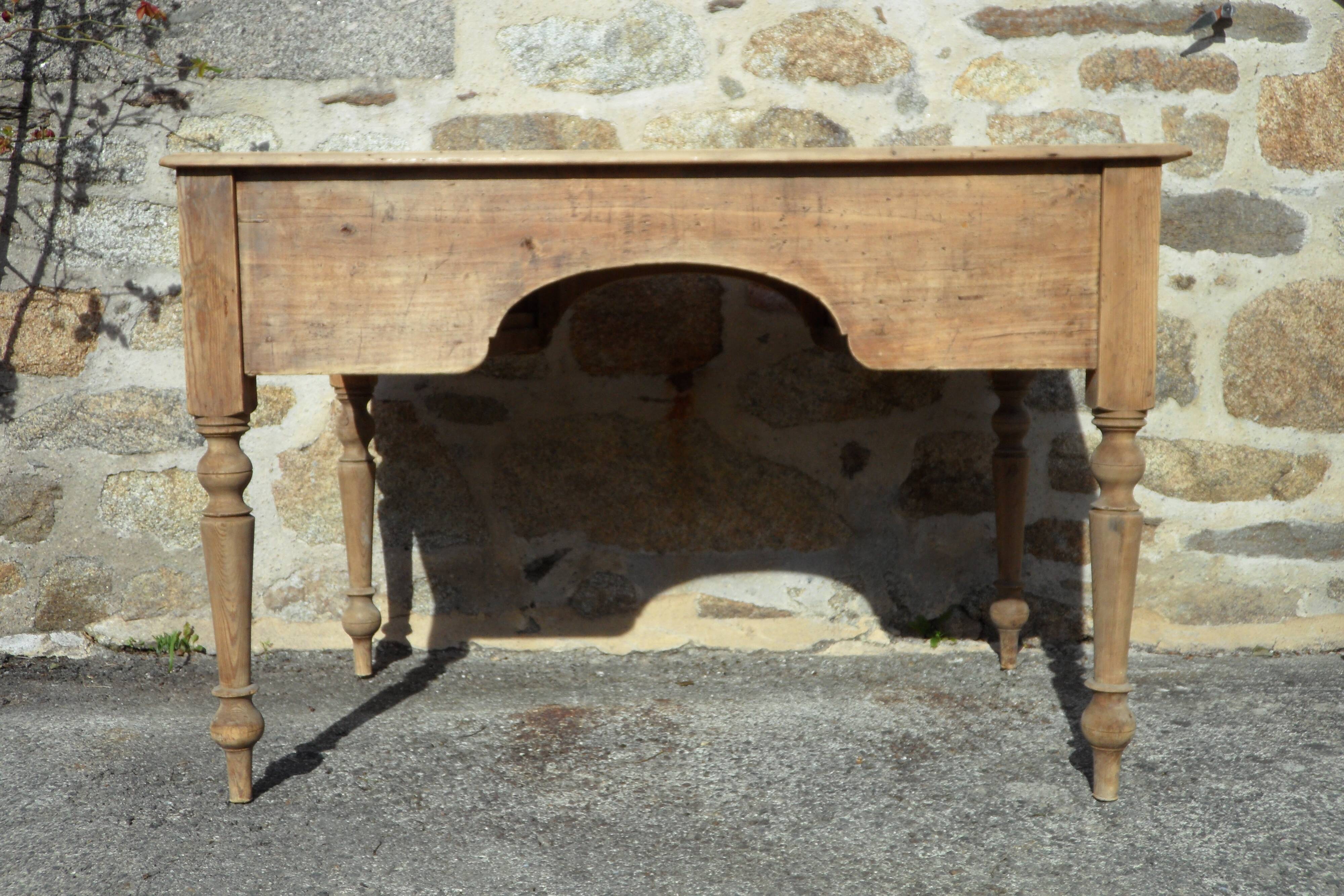 Office XIX raw wood Provençal