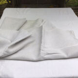 Farm tablecloth 19th in hemp