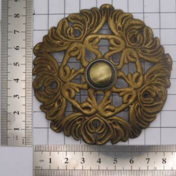 Antique doorbell: star