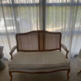 French vintage bank chair