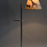 Restored Art Deco Floor Lamp, Chrome, New Electrification, Czechia, 1920s