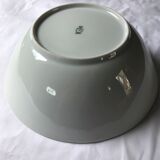 Bavaria salad bowl with hand-painted silver border