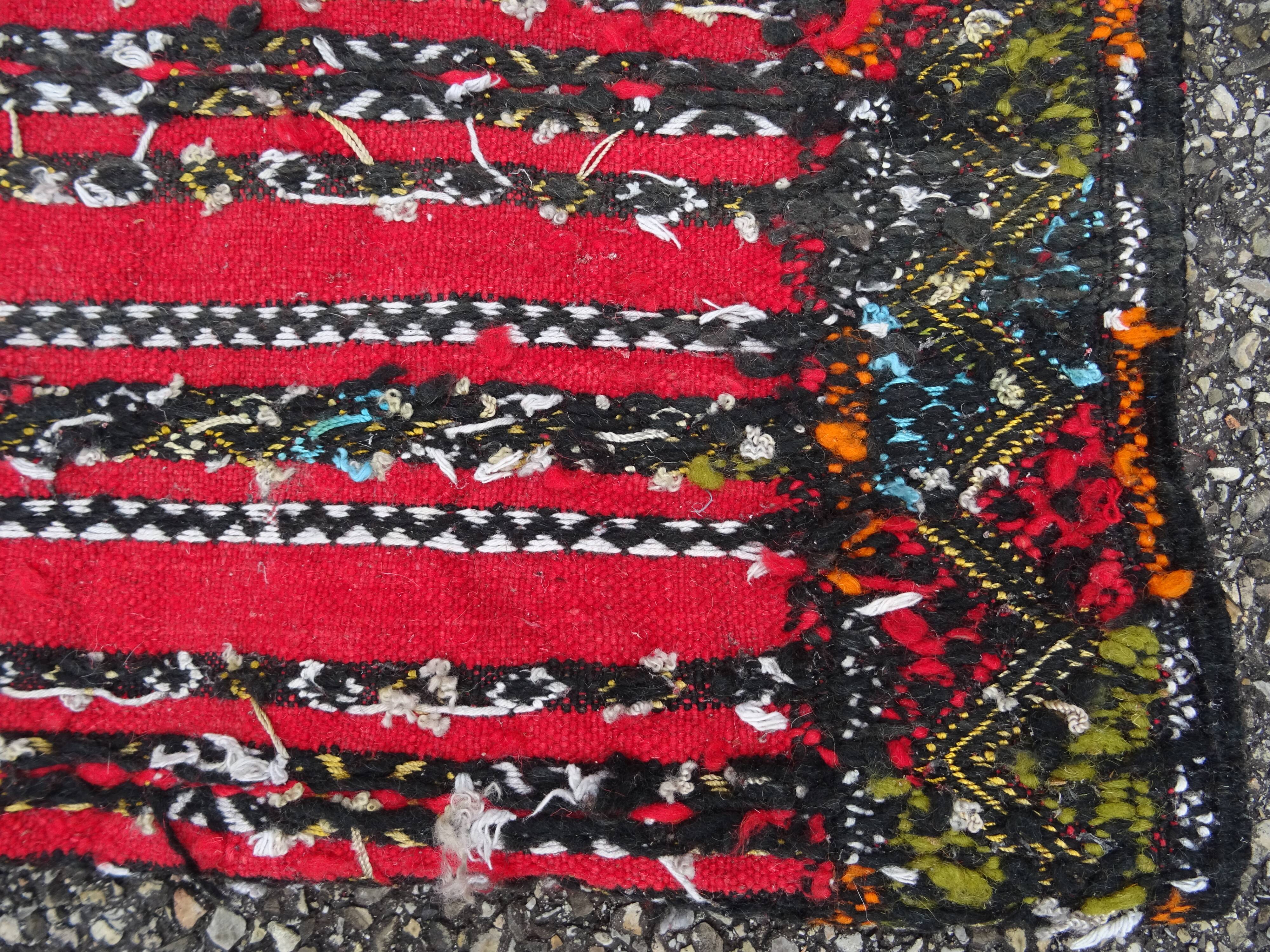 Handmade Tuareg Berber rug 233 x 133 cm