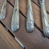 Silver plated cutlery set 84g Noel Collet hallmark