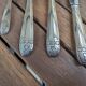 Silver plated cutlery set 84g Noel Collet hallmark