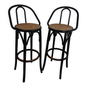 tabourets cannage