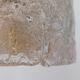Vintage glass and brass suspension by Hillebrand Germany.
