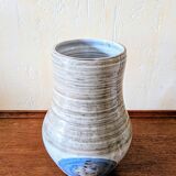 Ceramic vase signed