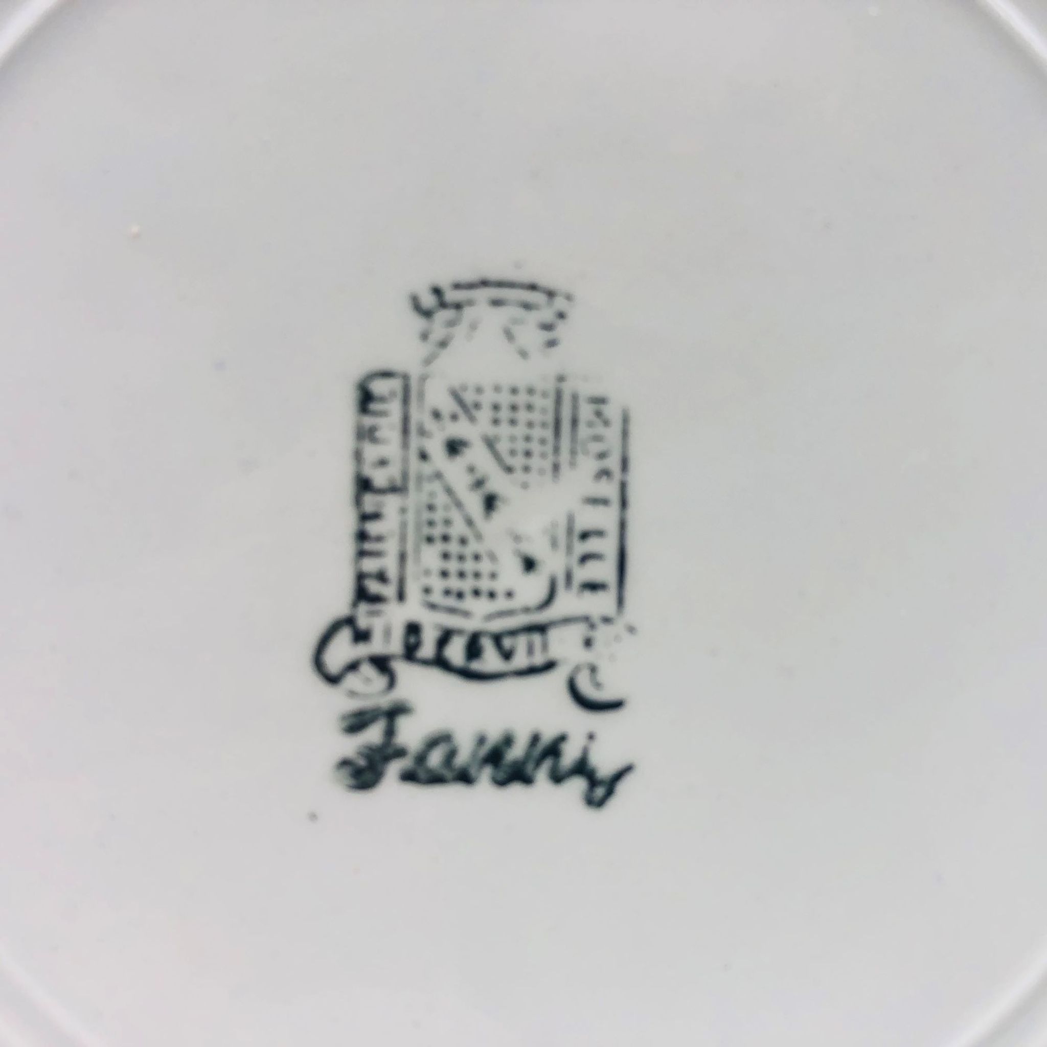 Nidervillier dessert service, fanny model
